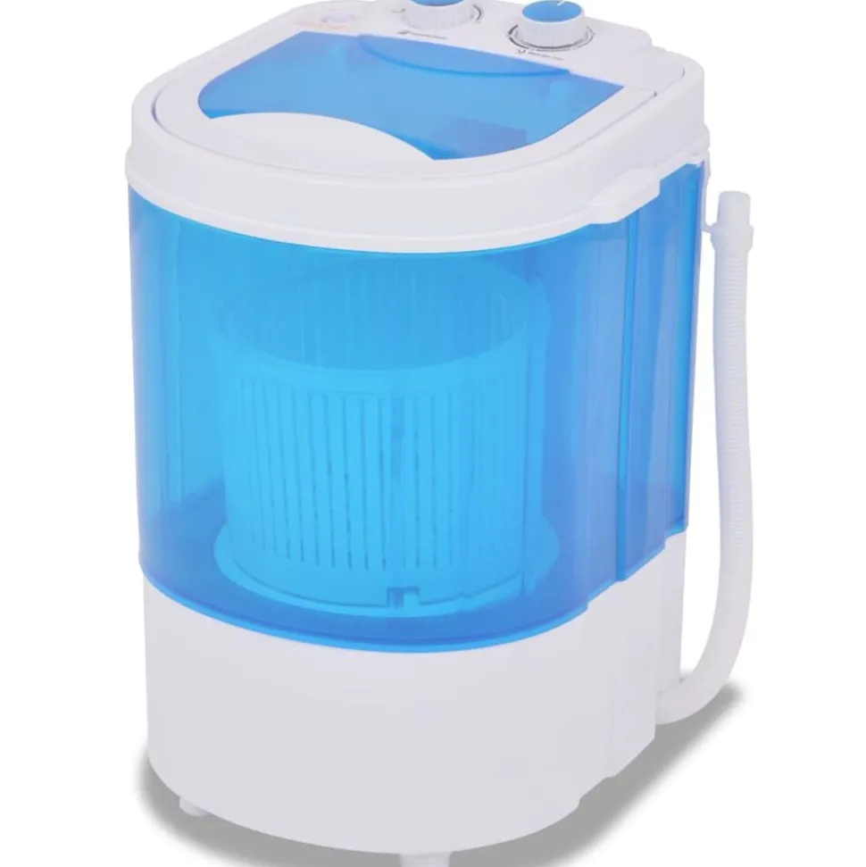vidaXL Mini wasmachine met enkele trommel 2,6 kg