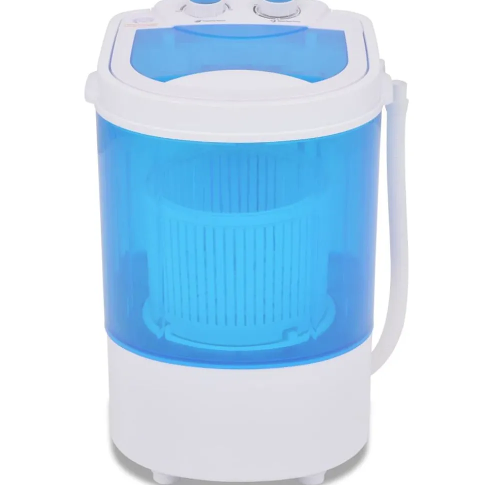 vidaXL Mini wasmachine met enkele trommel 2,6 kg