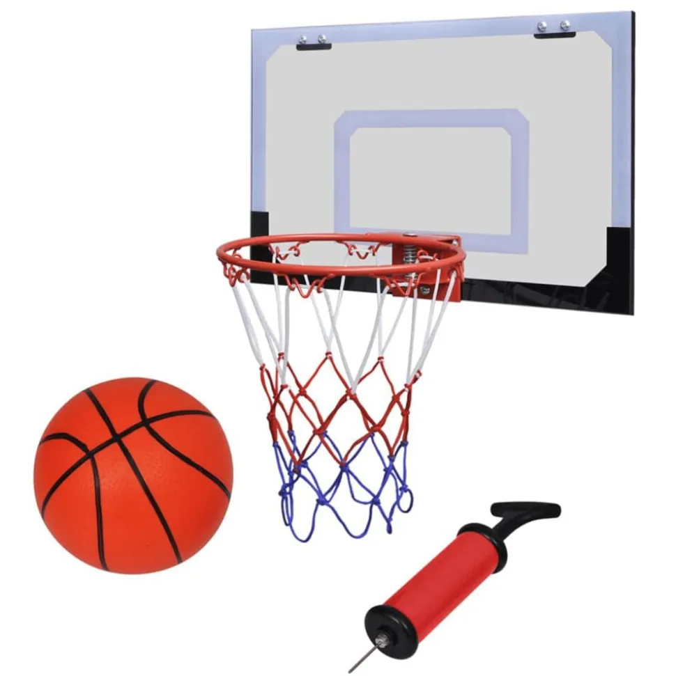 vidaXL Mini-basketbalset met bal en pomp