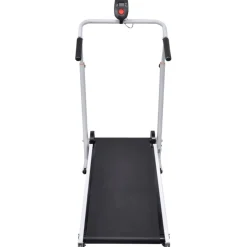 vidaXL Mini-loopband inklapbaar 93x36 cm zwart