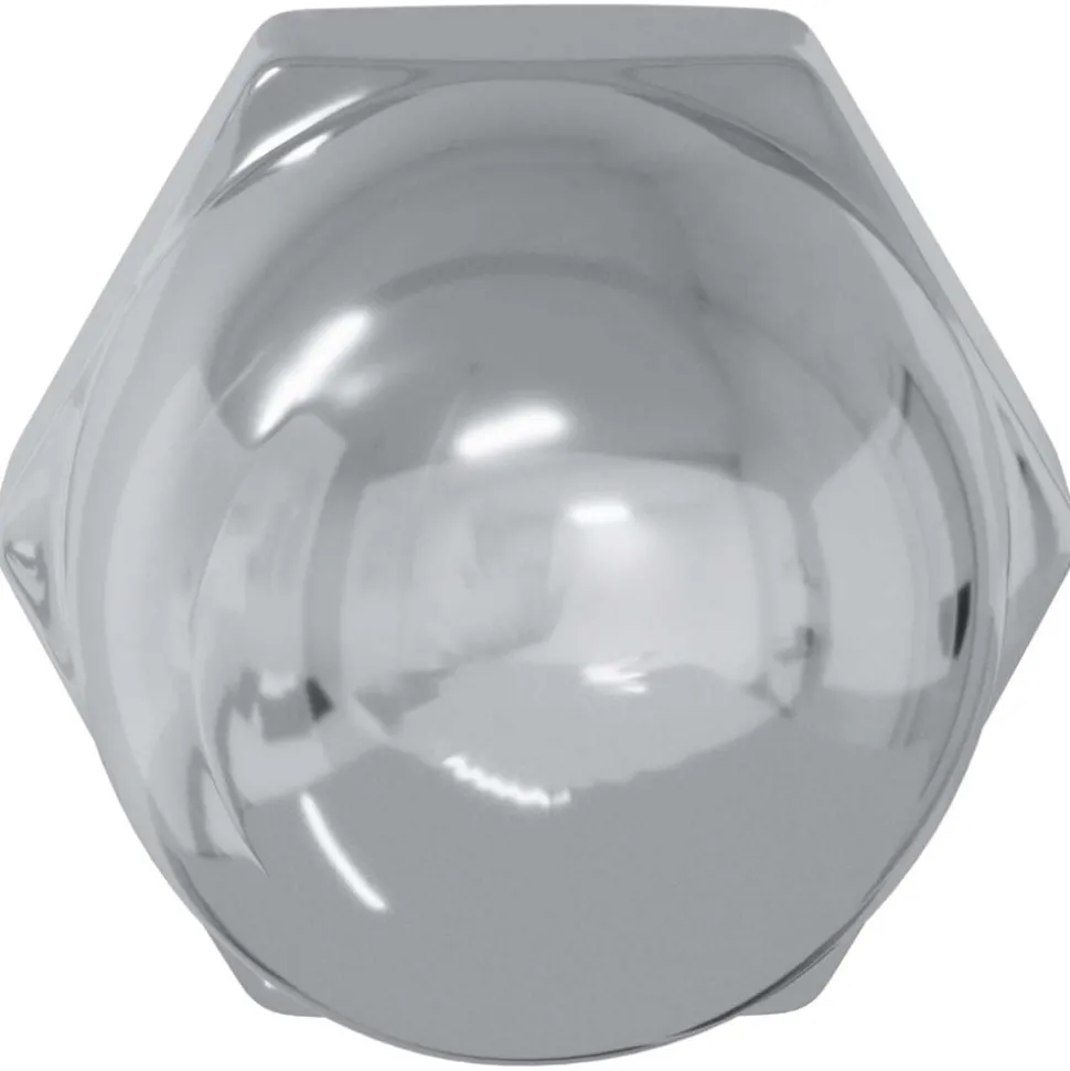 vidaXL Moer 2 pcs Zilver M6 x 10 mm IJzer