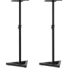 vidaXL Monitorspeakerstandaards 2 st staal zwart
