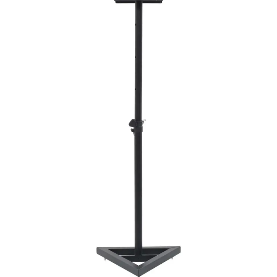 vidaXL Monitorspeakerstandaards 2 st staal zwart