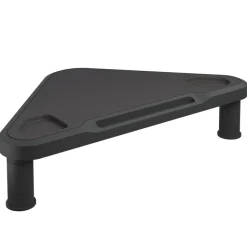 vidaXL Monitorstandaard hoek 49x28x10,5 cm zwart