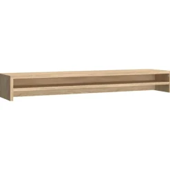 vidaXL Monitorstandaard 100x24x13 cm bewerkt hout sonoma eikenkleurig