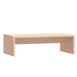 vidaXL Monitorstandaard 50x27x15 cm massief grenenhout