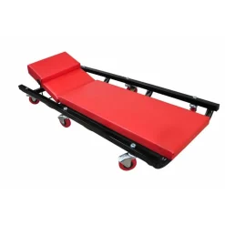 vidaXL Monteursbed met 6 wielen verstelbaar