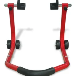vidaXL Motorfiets achterwiel paddock standaard rood