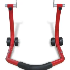 vidaXL Motorfiets achterwiel standaard rood