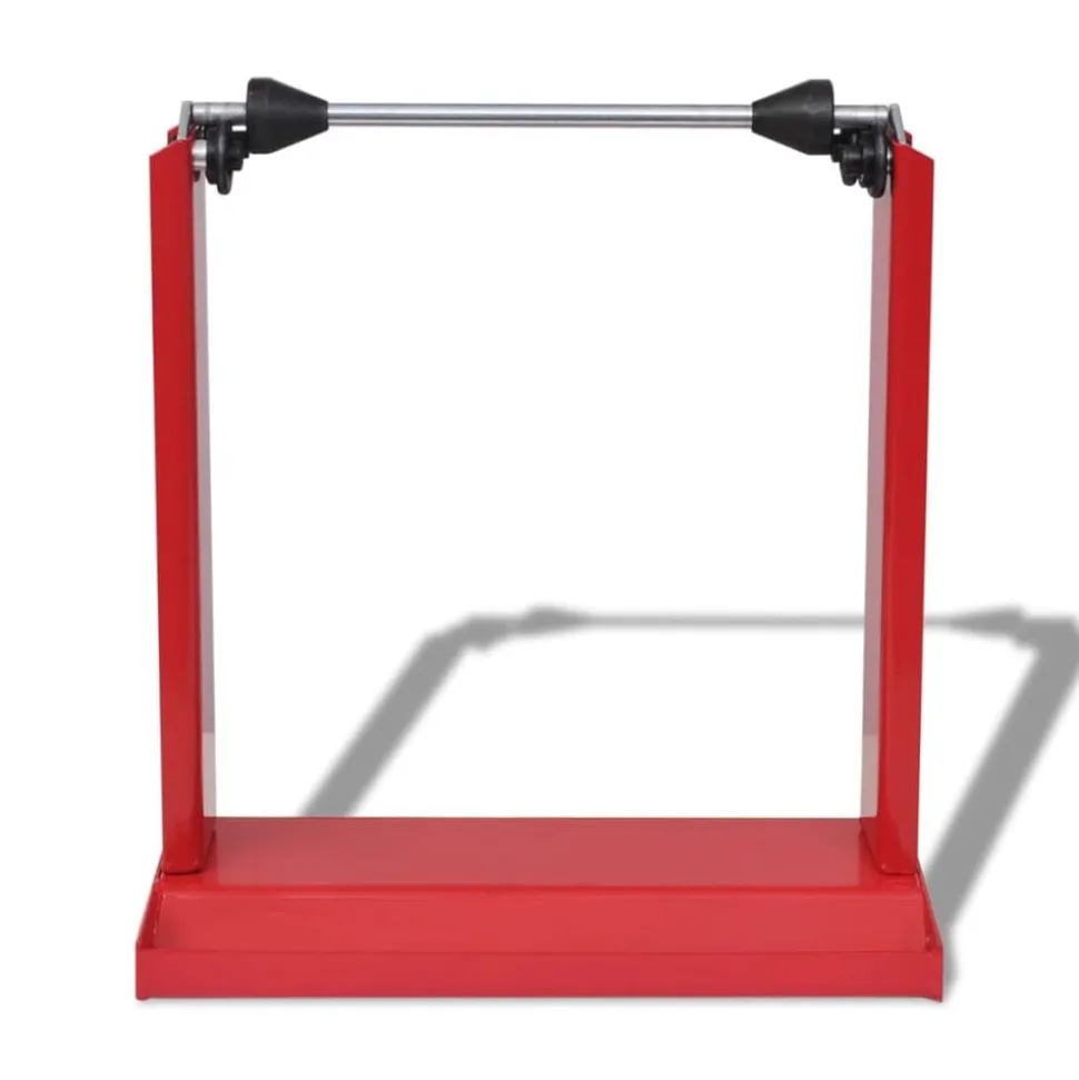 vidaXL Motorfiets wiel balanceerder rood
