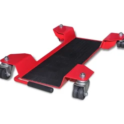 vidaXL Motorstandaard verrijdbaar rood