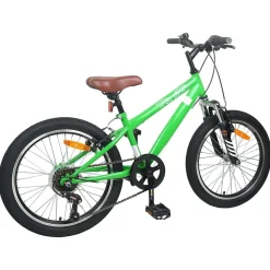 vidaXL Mountainbike 20 Inch 6-Snelheid voor 5-8 jaar oud Groen