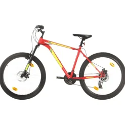 vidaXL Mountainbike 21 versnellingen 27,5 inch wielen 42 cm frame rood