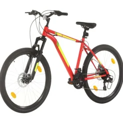 vidaXL Mountainbike 21 versnellingen 27,5 inch wielen 42 cm frame rood