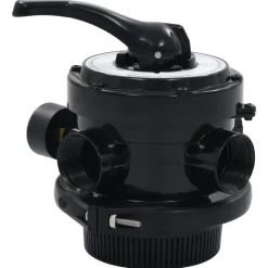 vidaXL Multipoortventiel voor zandfilter 4-weg 1,5" ABS
