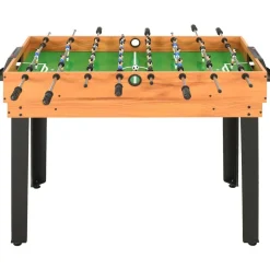 vidaXL Multispeeltafel 15-in-1 121x61x82 cm esdoornkleurig