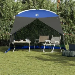 vidaXL Muskietentent met dak Azure Blauw 320 x 320 x 218 cm