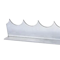 vidaXL Muurspikes 4 st 1 m gegalvaniseerd staal