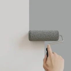 vidaXL Muurverf Grijs 2,5 L Wandprint