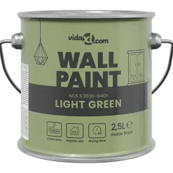 vidaXL Muurverf Groen 2,5 L Wandprint