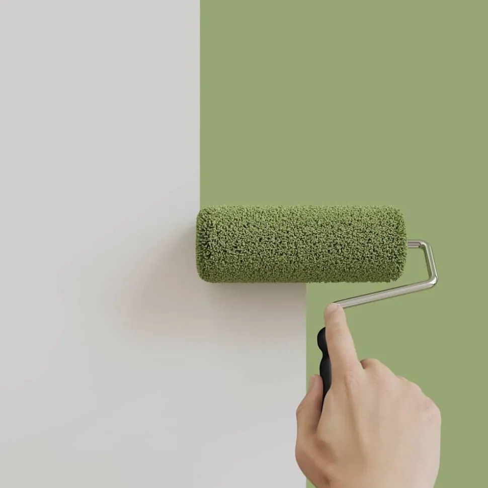 vidaXL Muurverf Groen 2,5 L Wandprint