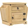 vidaXL Nachtkastje Corona 45x35x47,5 cm massief grenenhout