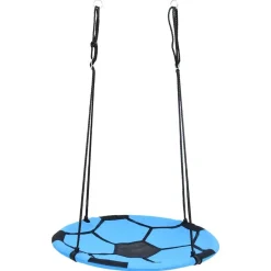 vidaXL Nestschommel voetbalprint 100 cm
