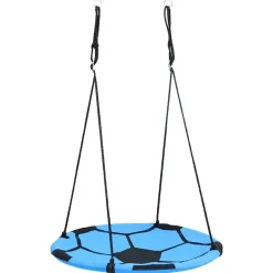 vidaXL Nestschommel voetbalprint 100 cm
