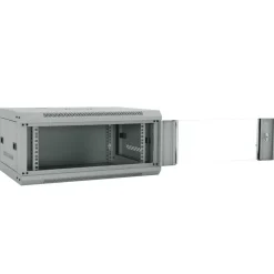 vidaXL Netwerk kabinet met opslag Grijs 60 x 45 x 28 cm Staal