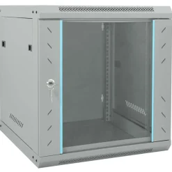 vidaXL Netwerk kabinet met opslag Grijs 53 x 60 x 60 cm Staal