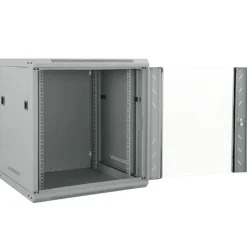 vidaXL Netwerk kabinet met opslag Grijs 53 x 60 x 60 cm Staal