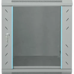vidaXL Netwerk kabinet met opslag Grijs 53 x 60 x 60 cm Staal