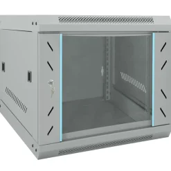 vidaXL Netwerk kabinet met opslag Grijs 53 x 60 x 45 cm Staal
