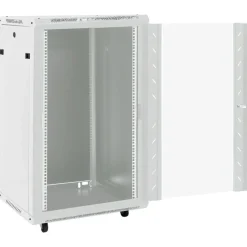 vidaXL Netwerkkast met draaiwieltjes 18U 19" IP20 60x60x100 cm