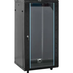 vidaXL Netwerkkast 22U 19" IP20 60x60x120 cm zwart
