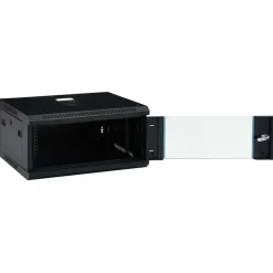 vidaXL Netwerkkast voor aan de muur 4U 19" IP20 600x450x285 mm