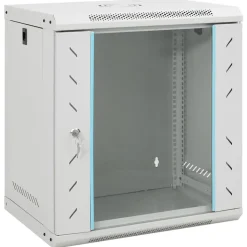 vidaXL Netwerkkast wandgemonteerd 12U 19" IP20 53x40x60 cm