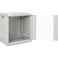vidaXL Netwerkkast wandgemonteerd 12U 19" IP20 53x40x60 cm