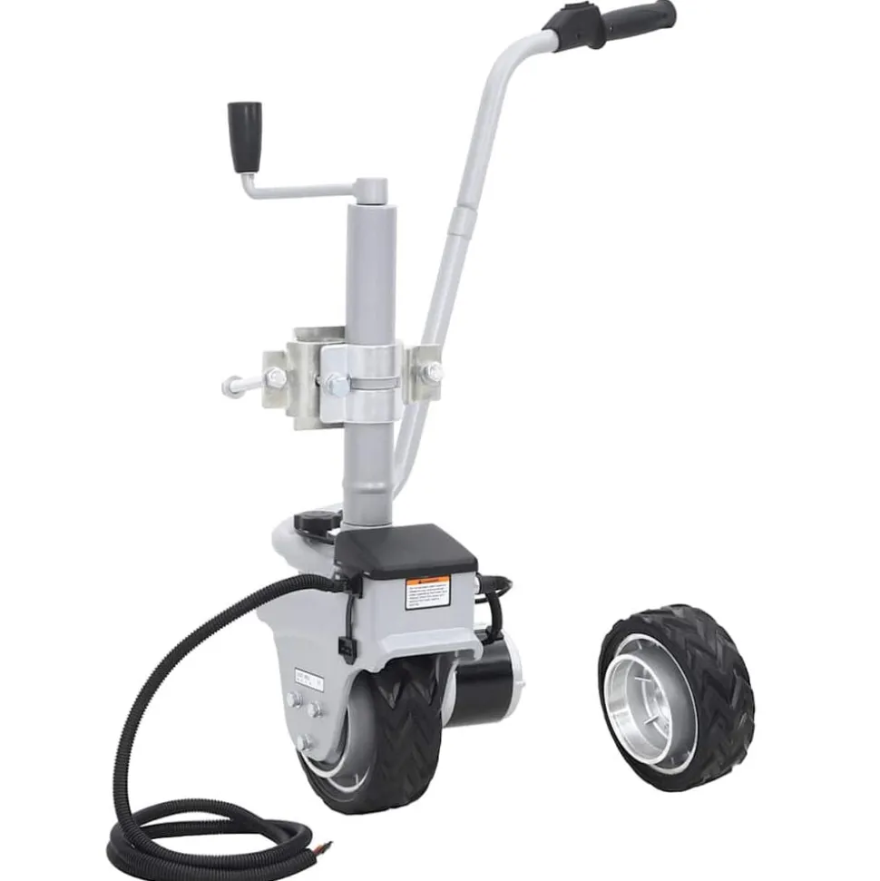 vidaXL Neuswiel gemotoriseerd 12 V 350 W aluminium