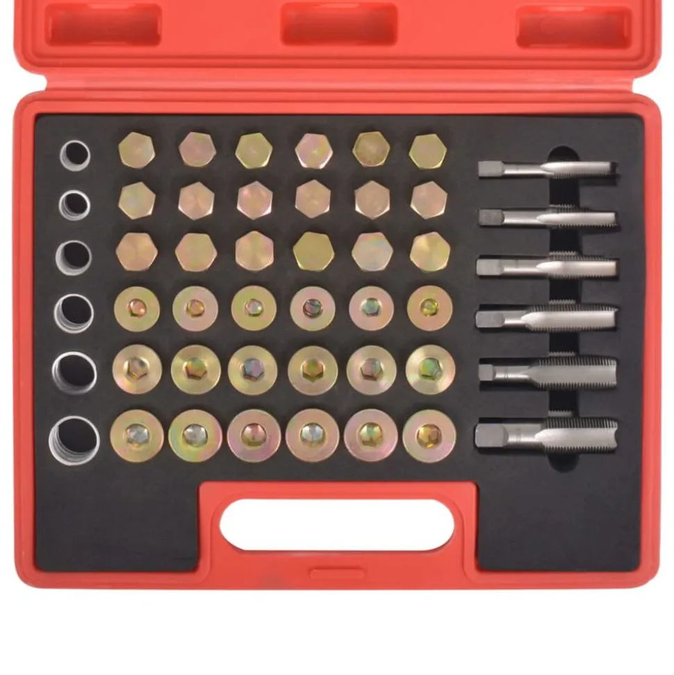 vidaXL Olieaftapplugdraad reparatieset