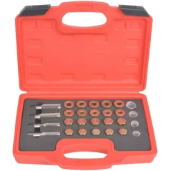 vidaXL Olieaftapplug-reparatieset M13 M15 M17 M20 64-delig