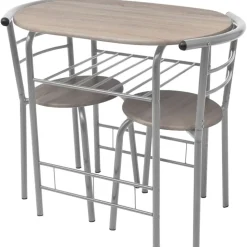 vidaXL Ontbijtbarset MDF