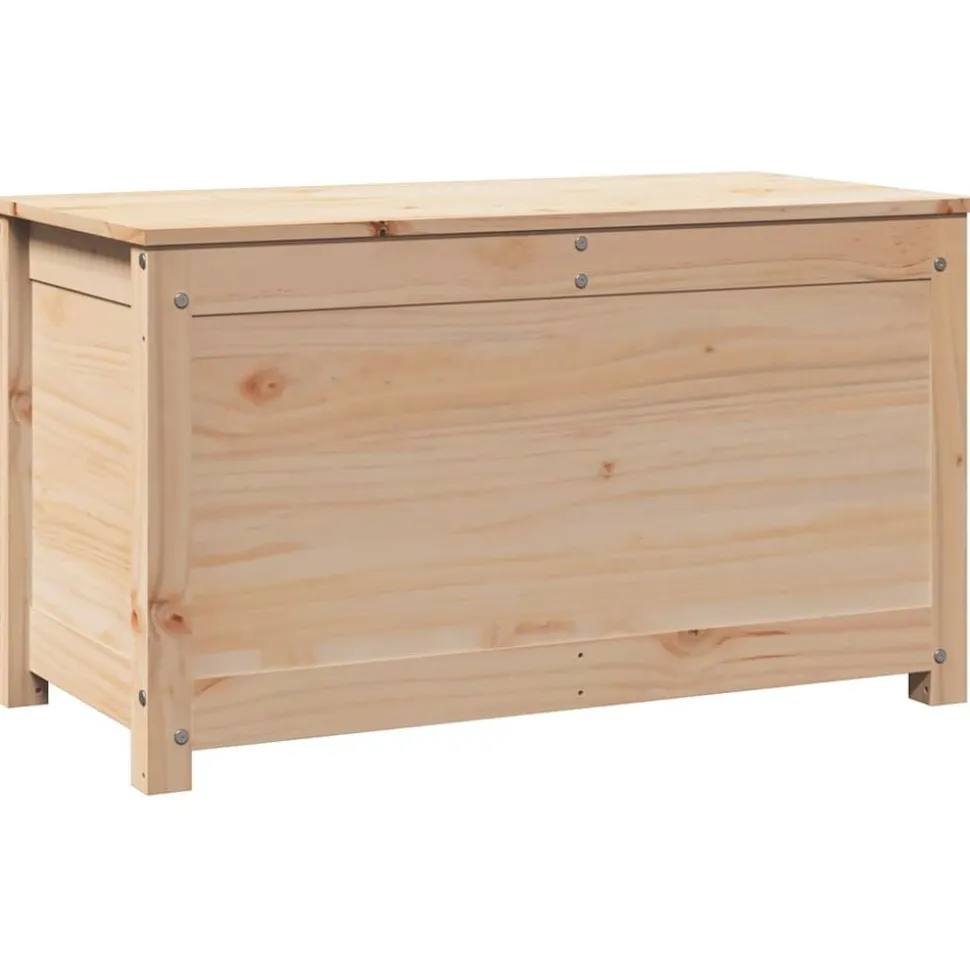 vidaXL Opbergbox 80x40x45,5 cm massief grenenhout