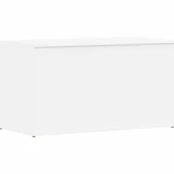vidaXL Opbergkist 84x42x46 cm bewerkt hout wit