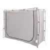 vidaXL Opbergtent waterdicht grijs