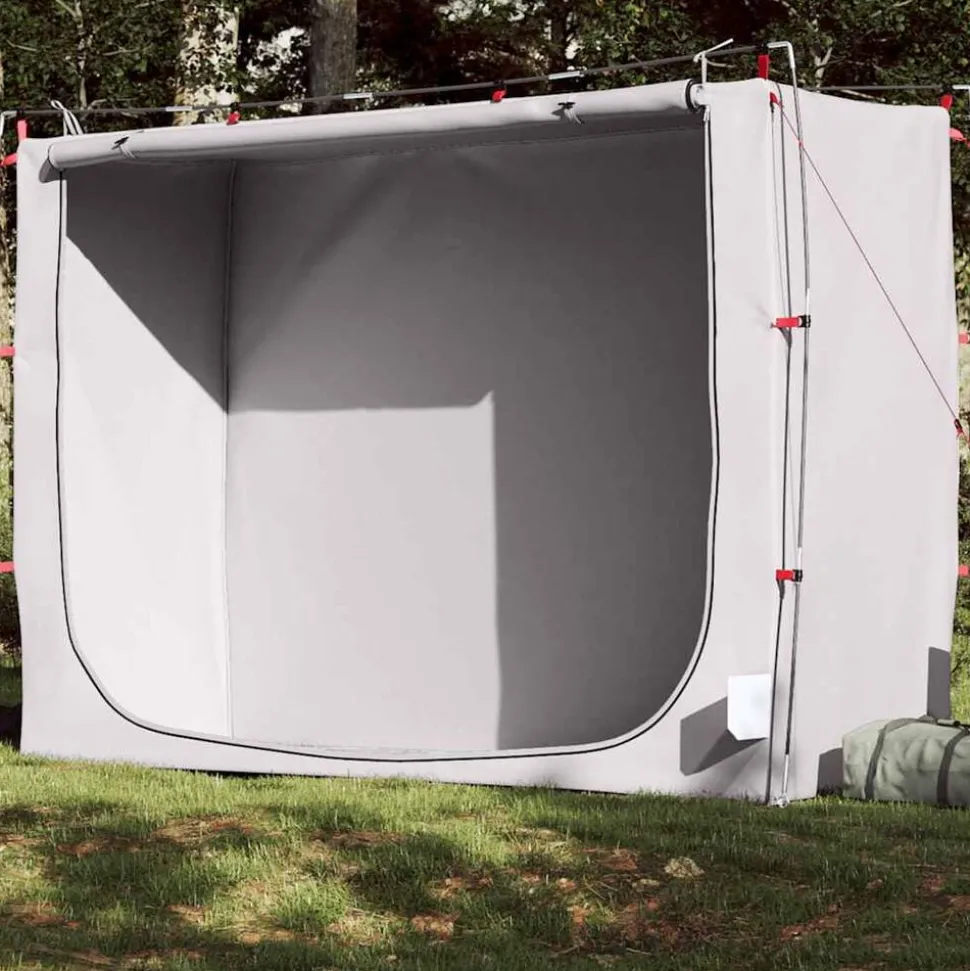 vidaXL Opbergtent waterdicht grijs