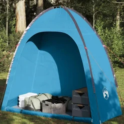 vidaXL Opbergtent waterdicht blauw