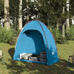 vidaXL Opbergtent waterdicht blauw