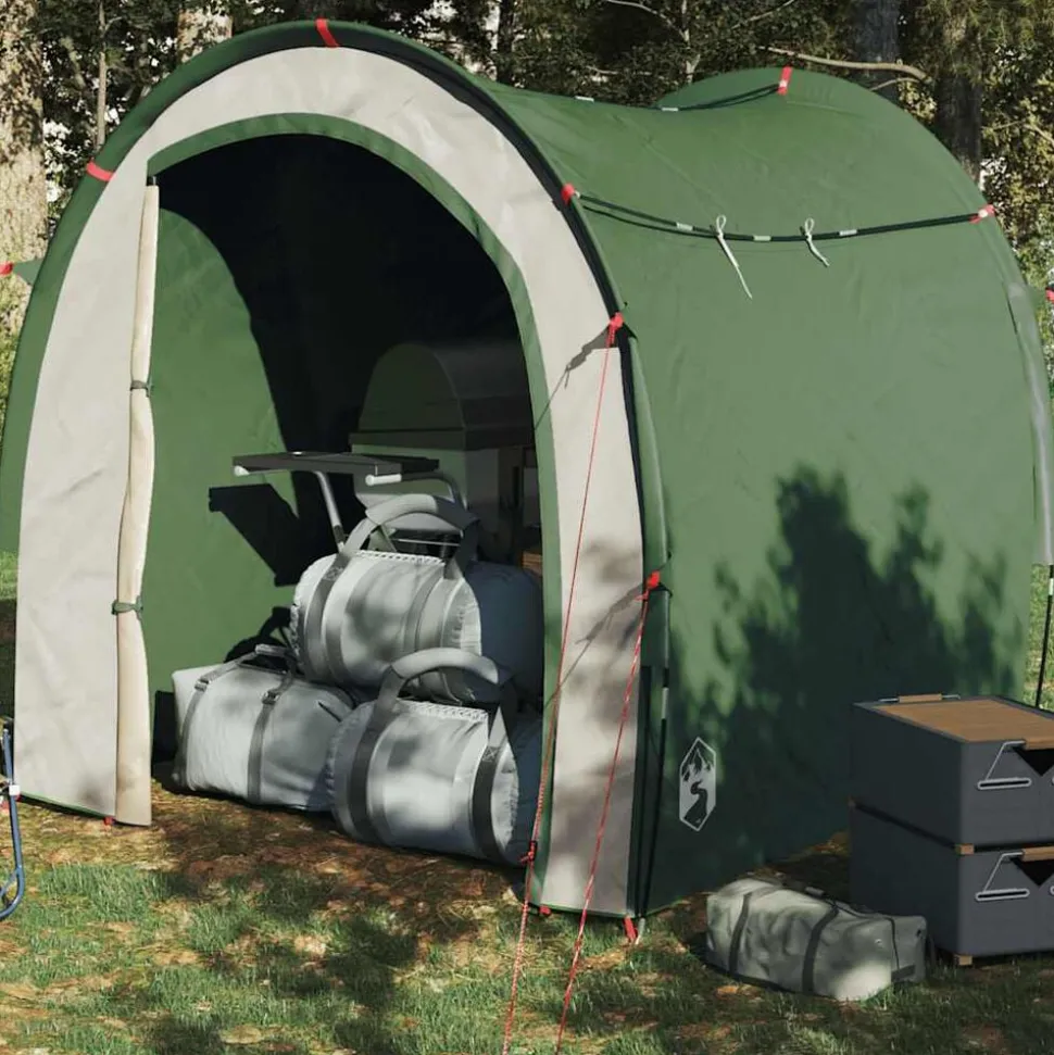 vidaXL Opbergtent waterdicht groen
