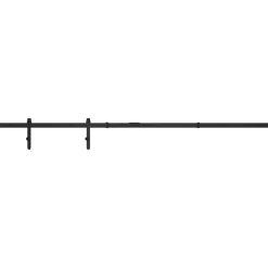 vidaXL Ophangset voor minischuifdeur 183 cm koolstofstaal